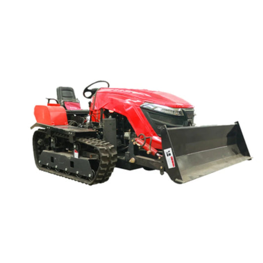 Multi-Functional Crawler Rotary Tiller - Orchard and Pastoral Management Machine, Mini Tiller for Agricultural and Greenhouse Use