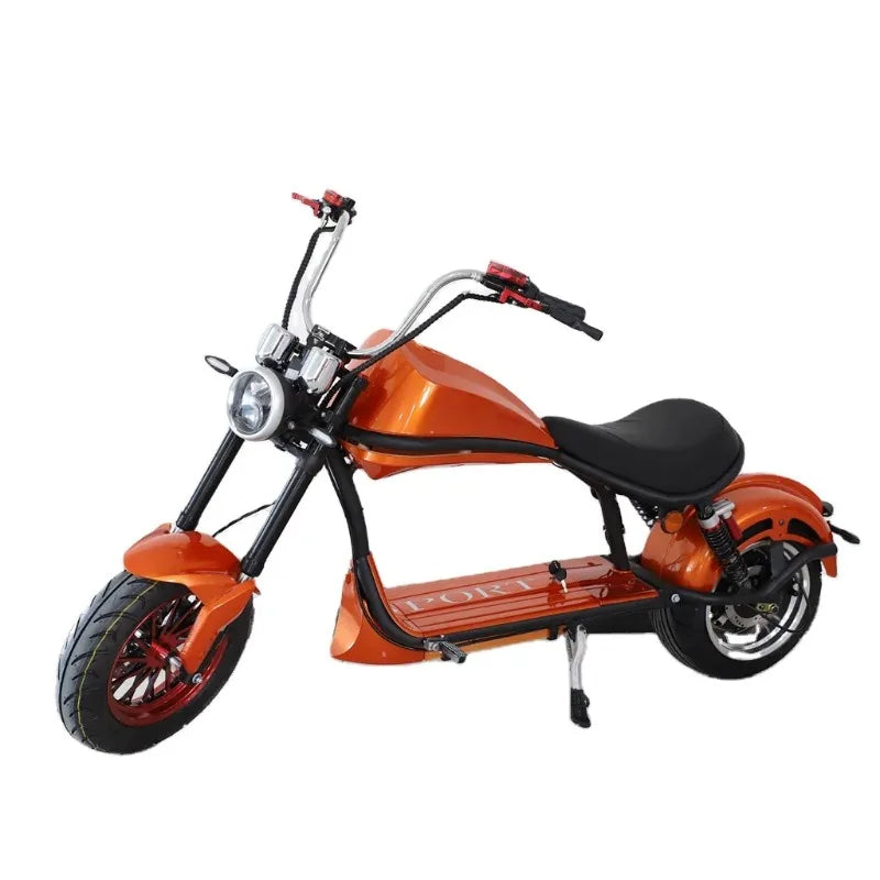 EEC Certified High-Power 2000W Electric Bike - 12AH City Sport Mobility Scooter/Motorcycle