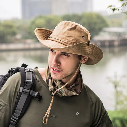 Lightweight UPF 50+ Breathable Bucket Hat for Outdoor Adventures