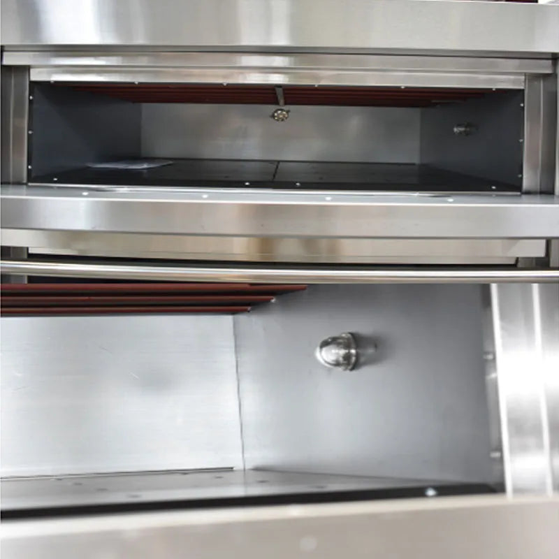 Commercial Electric Oven - Large Capacity, Two-Layer Double Baking System for Bread, Cakes, and Mooncakes