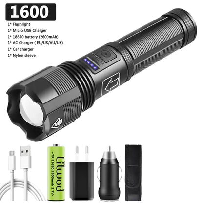 lluminate Your Adventures with the High-Quality Tactical Hunting LED Flashlight