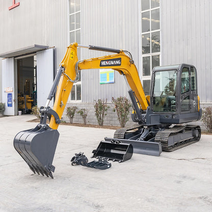 EPA/EURO 5 Engine Mini Excavator - Available in 1 Ton, 2.5 Ton, 3 Ton, and 3.5 Ton Models, Crawler Digger for Farm Use