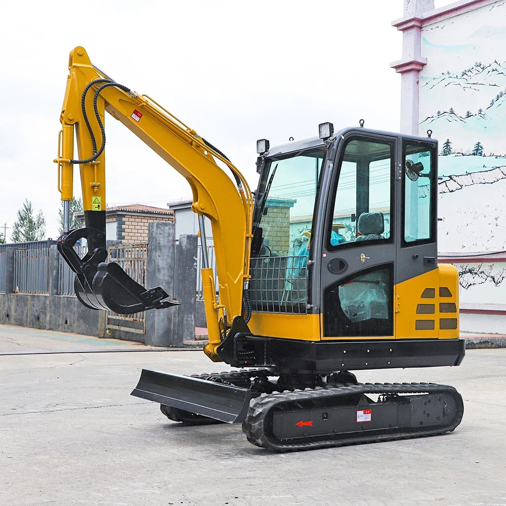 EPA/EURO 5 Engine Mini Excavator - Available in 1 Ton, 2.5 Ton, 3 Ton, and 3.5 Ton Models, Crawler Digger for Farm Use