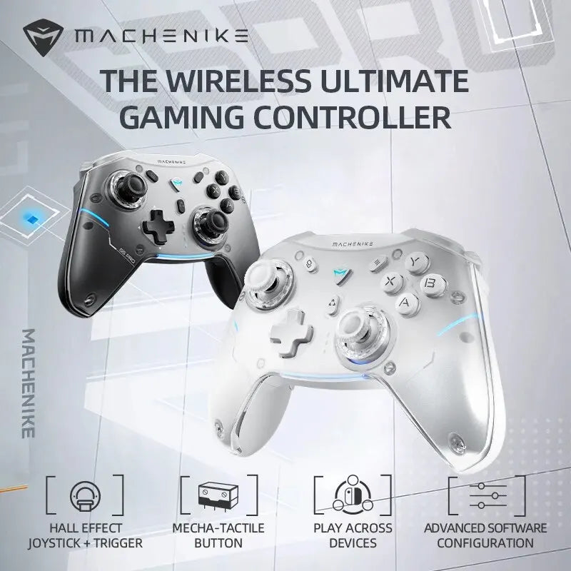 Machenike G5 Pro Elite Wireless Gaming Controller - Hall Trigger Joystick, Mecha-Tactile Buttons for Switch, PC, Android, IOS