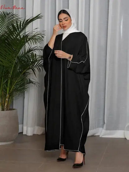 Embrace Elegance with Our Oversized Belted Abaya