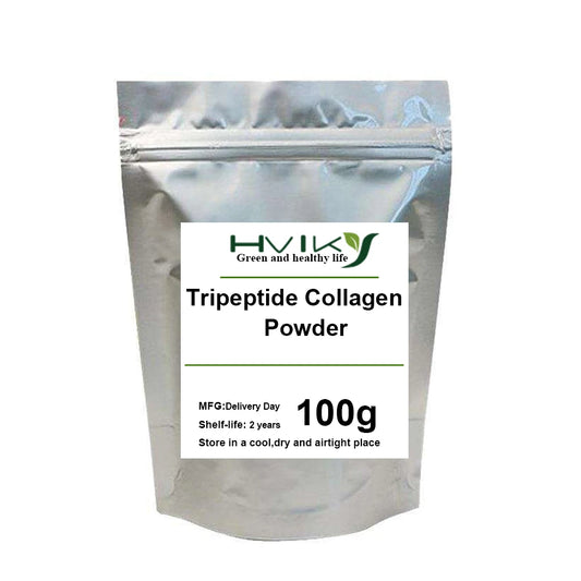 Hot Sell Collagen Tripeptide Powder - Cosmetic Raw Material for Reducing Wrinkles, Skin Whitening, Smoothing, and Delaying Aging