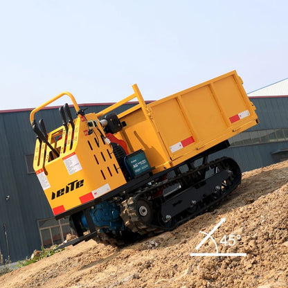 High-Efficiency Mini Dumper - Parthenocissus Crawler Transporter Available in 1.2ton, 1.5ton, 2ton, and 3ton Capacities