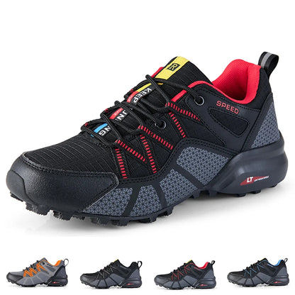 Men's New Arrival Hiking Shoes - Durable Trekking Boots, Wear-Resistant Outdoor Sneakers for Comfortable Hunting and Tactical Use