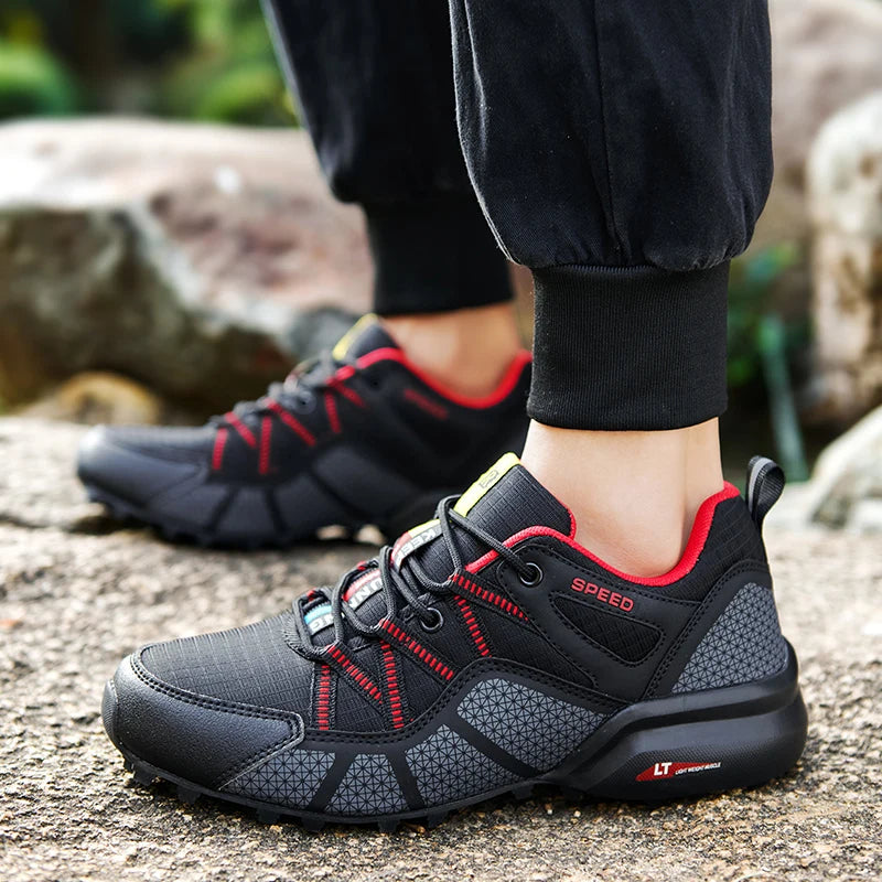 Men's New Arrival Hiking Shoes - Durable Trekking Boots, Wear-Resistant Outdoor Sneakers for Comfortable Hunting and Tactical Use