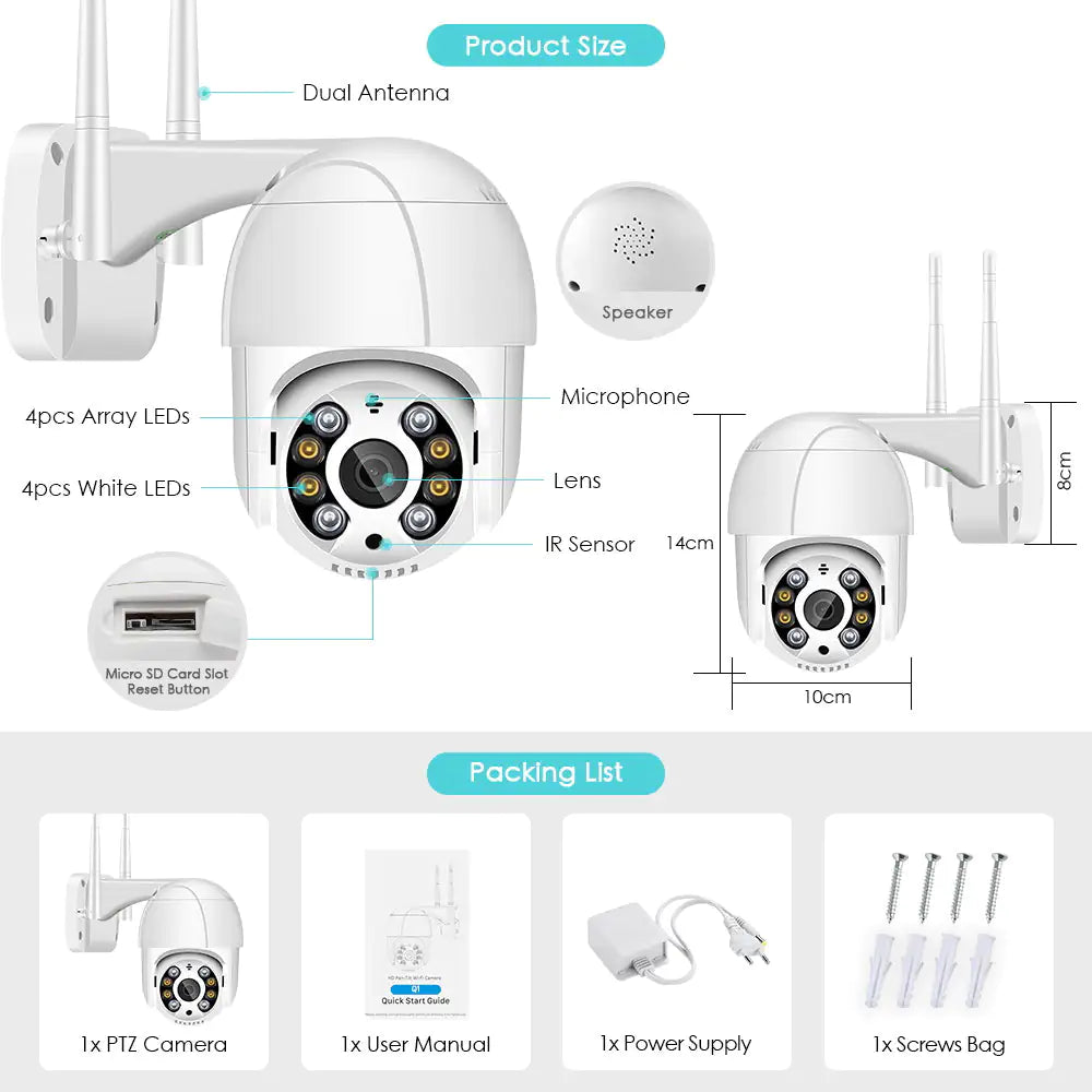 Cameras Security 360/ 4K or 1080P  129.99 THIS WEEK! LIMITED QUANTITY!