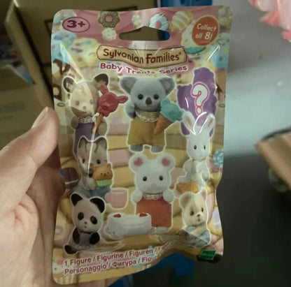 Sylvanian Families Japan Kawaii Camping Dress-Up Baby Doll Blind Box - Cute Anime Figures and Room Ornaments