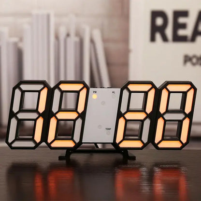 Organize Your Day: Versatile LED Clock with Date & Temperature