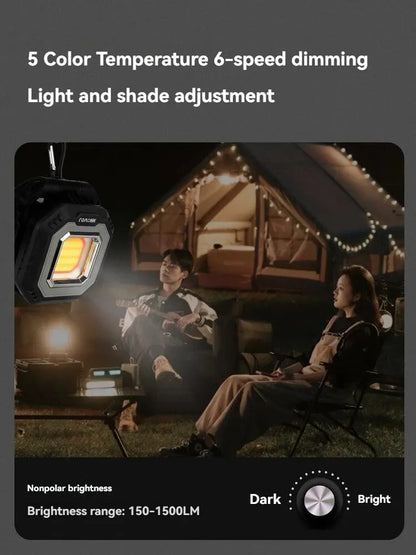 LOVORK Kawara4/4pro Portable Handheld LED Lights - Ideal for Outdoor Lighting, Camping, Picnic, Barbecue, Rescue, Fishing, Photography