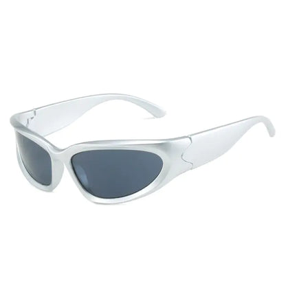 Edgy Elegance: Zonnebril Heren Sunglasses with UV400 Protection