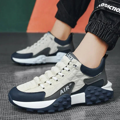 Men's Luxury Sports Sneakers - Designer Running Shoes with Chunky Soles, New Casual Footwear Collection