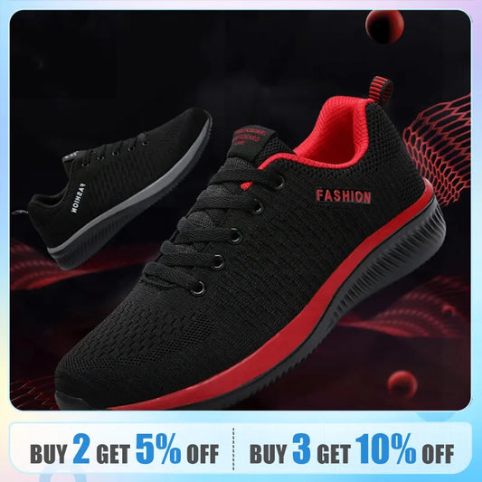 Unisex Running Sneakers - Lightweight, Breathable Mesh Sport Shoes for Men and Women, Fashionable Casual Moccasins