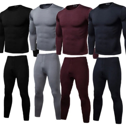 Stay Warm & Comfortable:  Men's Thermal Underwear Set