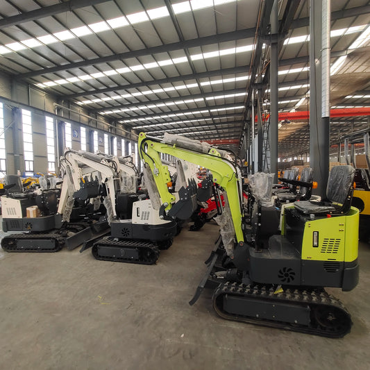 Mini Excavator - Compact Digger Machine, 1.5 Ton, 1 Ton, and 2 Ton Models, Small Hydraulic Crawler Micro Excavators