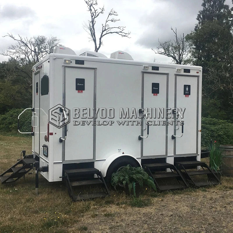 Luxury Mobile Restroom Trailer - Outdoor Portable Bathroom for Camping, Travel Toilet Manufacturer