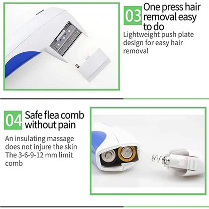 Say Goodbye to Fleas: The Gentle Electric Anti-Flea Comb