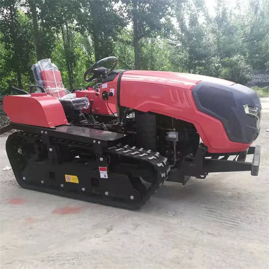 Multi-Function 50hp Small Mini Crawler Tractor - Ideal for Paddy Fields and Agricultural Farm Use