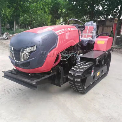 Multi-Function 50hp Small Mini Crawler Tractor - Ideal for Paddy Fields and Agricultural Farm Use