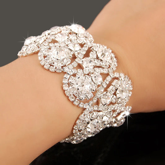 New Fashion Charm Bracelets - 925 Silver with AAAAA Zircon Crystals, Luxury Jewelry for Women, Perfect for Wedding and Engagement
