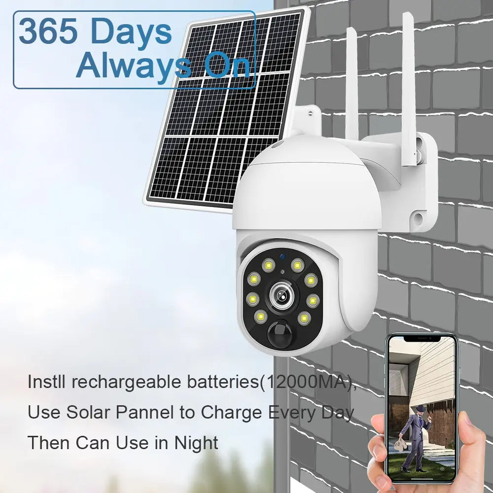 4G Solar Surveillance Camera Waterproof   139.99 THIS WEEK! LIMITED QUANTITY!