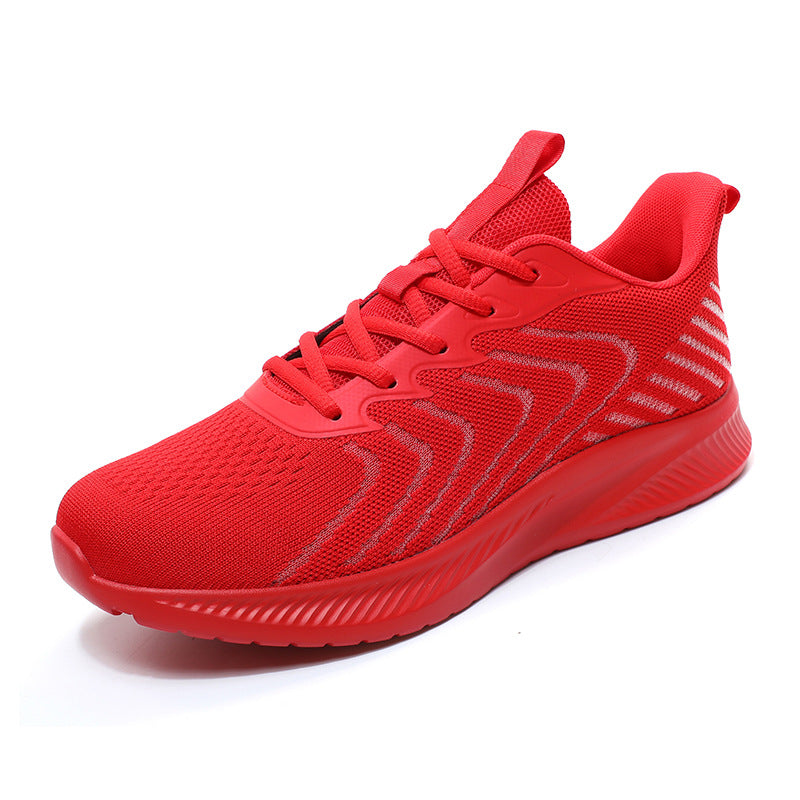 Summer 2024 Plus Size Mesh Sneakers - Lightweight Men's Running and Fitness Shoes for Fast Delivery