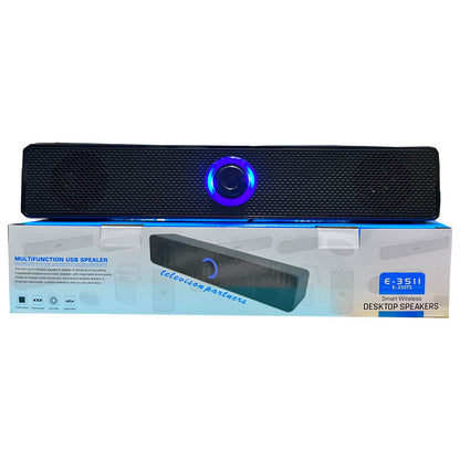 Cross-Border Wired Bluetooth Speaker - Dual Speaker Subwoofer for Home and Desktop Computer Audio