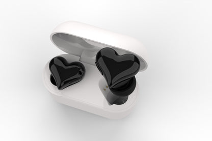 Valentine's Day "HeartBuds Love Earphones - Heart-Shaped Wireless Bluetooth Headphones "