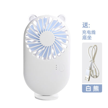 Portable Mini USB Fan - Powerful Pocket-Sized Electric Fan for Desktop and Handheld Use