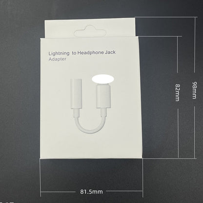 2-in-1 Lightning to 3.5mm Audio Adapter and Charger - Compatible with Apple Devices