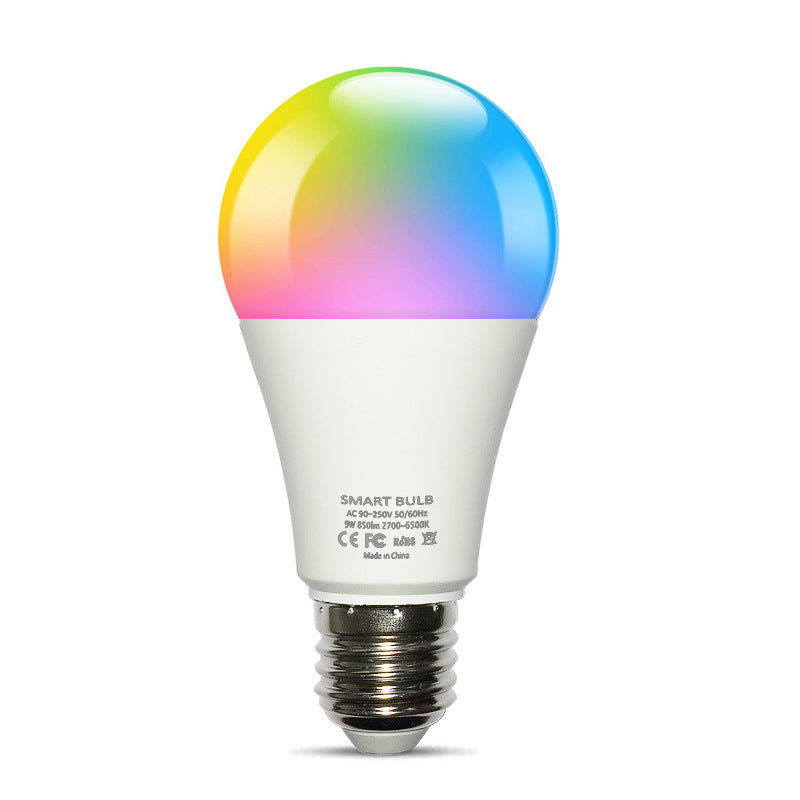 WiFi Smart Bulb - Alexa Voice Control, RGBCW Dimming Color A19 Bulb, Smart Life Integration