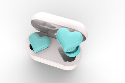 Valentine's Day "HeartBuds Love Earphones - Heart-Shaped Wireless Bluetooth Headphones "