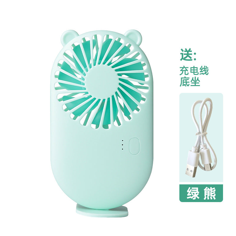 Portable Mini USB Fan - Powerful Pocket-Sized Electric Fan for Desktop and Handheld Use