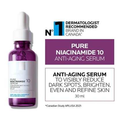 Original Skincare Serums and Sunscreen: EFFACLAR, VITAMIN C10, RETINOL B3, NIACINAMIDE 10, CICAPLAST B5, ANTHELIOS - Anti-Aging, Acne Treatment