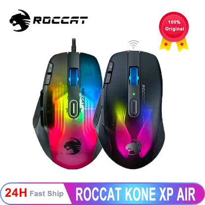 Unleash Wireless Precision: ROCCAT Kone XP Air Gaming Mouse