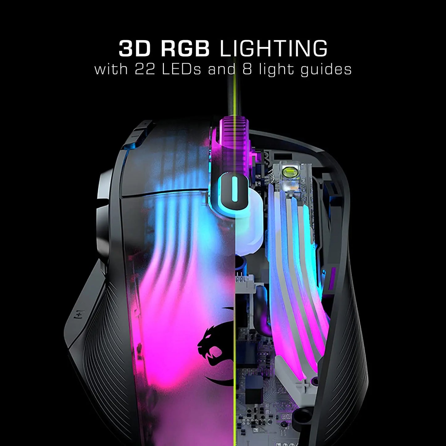 Unleash Wireless Precision: ROCCAT Kone XP Air Gaming Mouse