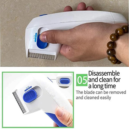 Say Goodbye to Fleas: The Gentle Electric Anti-Flea Comb