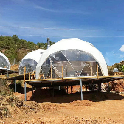 Your Exclusive Geodesic Dome Retreat: Luxury Camping Tent for Resorts