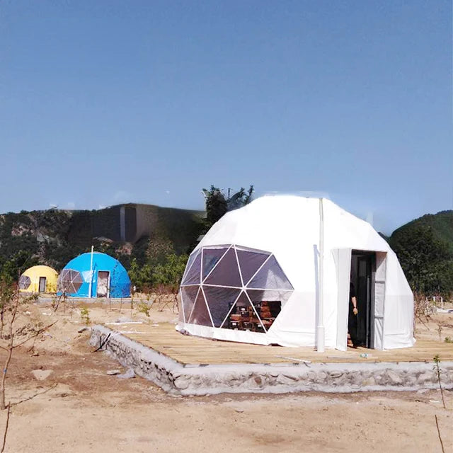 Your Exclusive Geodesic Dome Retreat: Luxury Camping Tent for Resorts