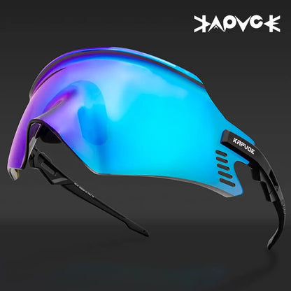 Outdoor Sports Photochromic Sunglasses - UV400 Protection Cycling Glasses for Men and Women, Road and Mountain Bicycle Eyewear