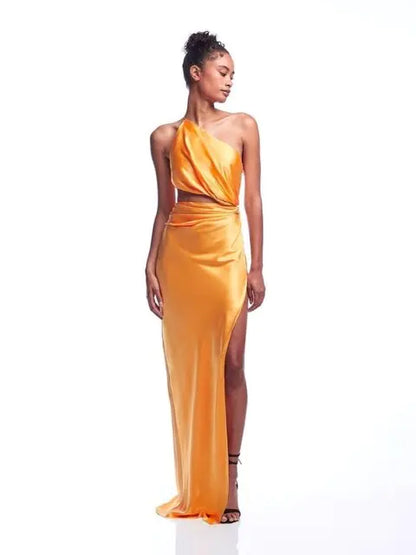 One Shoulder Cutout Dress: Timeless Elegance Meets Modern Allure