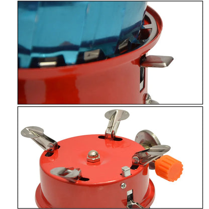 Portable Windproof Stove - Folding Ultralight Picnic Cooker, Outdoor Gas Stove for Travel and Camping