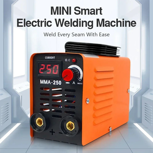 Portable ZX7 250A MMA Arc Welder - Inverter Welding Machine, 110V/220V, Mini Iron Electric Welding Equipment for Car Repairs