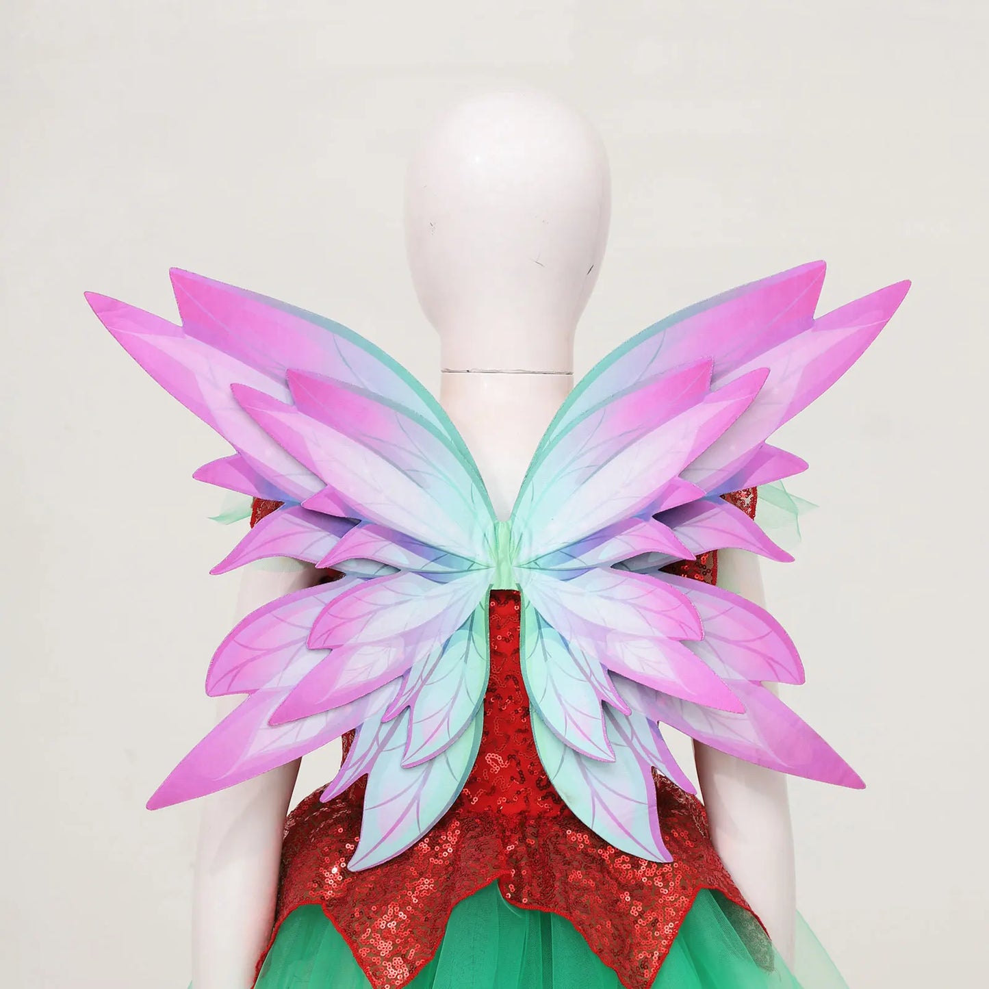 Princess Fairy Gradient Wings for Kids - Perfect for Halloween and Festivals