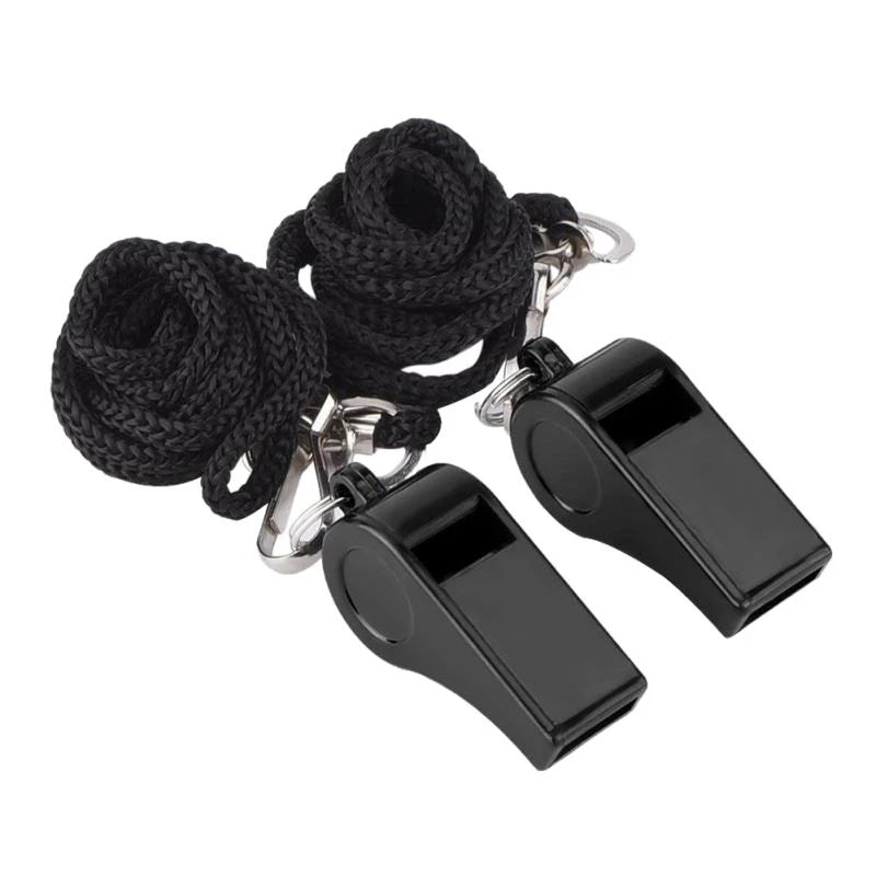 Professional Coach Whistle - Sports Referee Training Whistle for Football, Basketball, Outdoor Survival with Lanyard, Cheerleading Tool