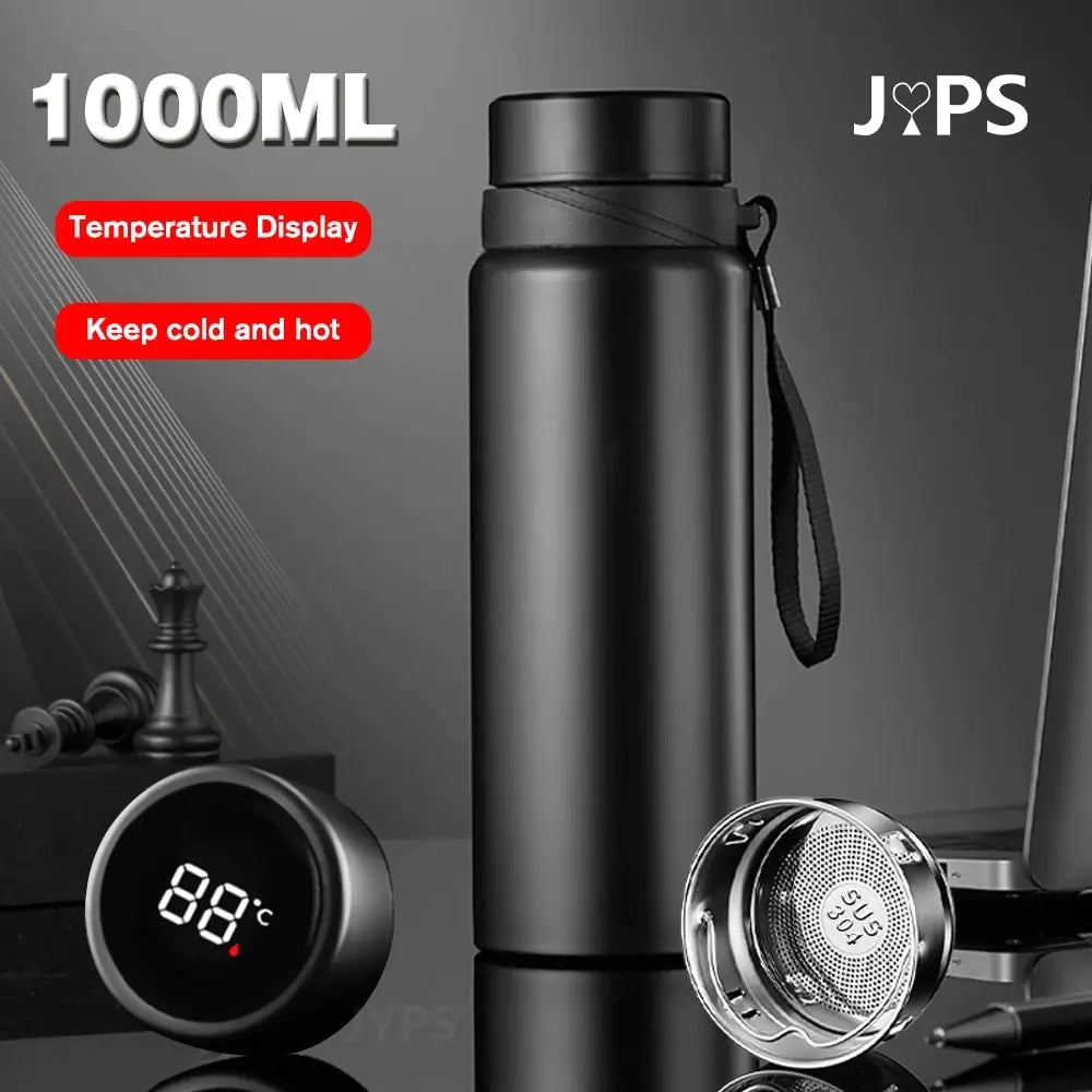 1000ml Smart Thermos Bottle - Optimal Temperature Control for Your Beverages