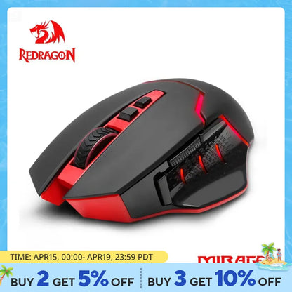 REDRAGON Mirage M690: Compact Wireless Powerhouse for Gamers